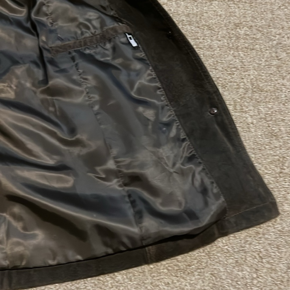 Relativity Chocolate Brown Suede Jacket Size Medi… - image 7